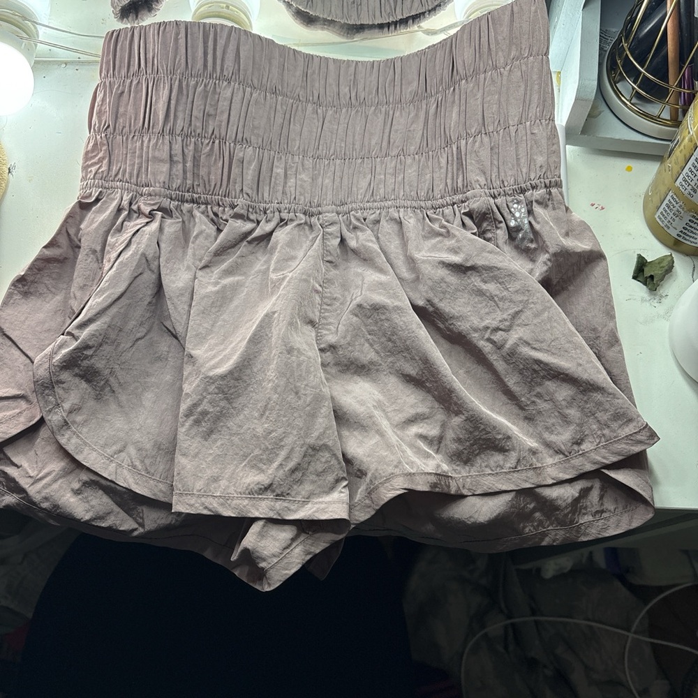 High-Waisted Mauve Free people Shorts